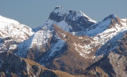 25 Zoom sul Pizzo dell'Orto, sullo sfondo il Monte Corte, sulla destra il Pizzo Orobie...